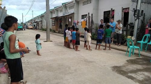 Preaching at Davao School