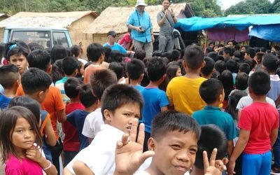 Davao earthquake preaching, Philippines